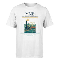 Thumbnail for Teesside International Airport (MME) T-Shirt single-side front print in White | teesside-international-airport-mme-double-side-t-shirt