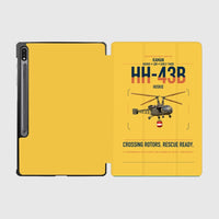 Thumbnail for Kaman HH-43B Huskie design on yellow samsung tablet tablet case