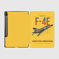 Thumbnail for F-4E Phantom II design on yellow samsung tablet tablet case