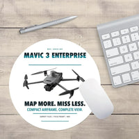 Thumbnail for DJI Mavic 3 Enterprise design on white round mouse pad