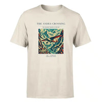Thumbnail for VINTAGE G4021 - The Andes Crossing - Premium T-Shirt design on beige premium t shirt