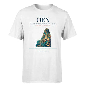 Single-Side Printing — Ahmed Ben Bella Airport (ORN) Double-Side T-Shirt