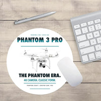 Thumbnail for DJI Phantom 3 Professional design on white round mouse pad