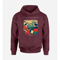 Thumbnail for VINTAGE G4481 - The County Nurse Rounds - Premium Hoodie design on darkred premium