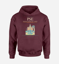 Thumbnail for Mercedita Airport (PSE) design on dark red hoodie single-side print