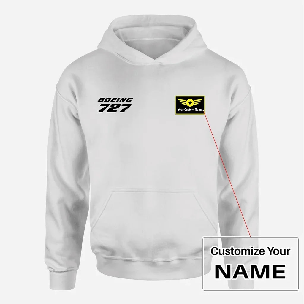 Customisable Boeing 727 Hoodie - view 19