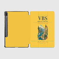 Thumbnail for Brescia Airport (VBS) design on yellow samsung tablet tablet case