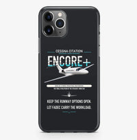 Thumbnail for Cessna Citation Encore+ design on black magsafe iphone case, for iPhone Pro Max
