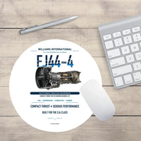 Thumbnail for FJ44-4 design on white round mouse pad