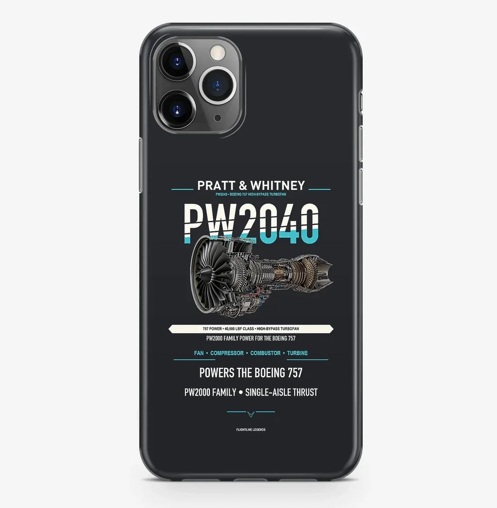 PW2040 Case ProMax design on black iphone case promax