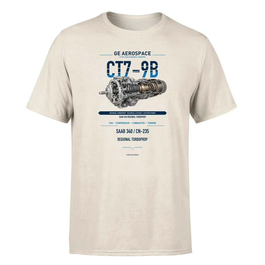 CT7-9B design on beige single side