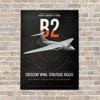 Thumbnail for Handley Page Victor B2 vertical canvas print - no frame - black background