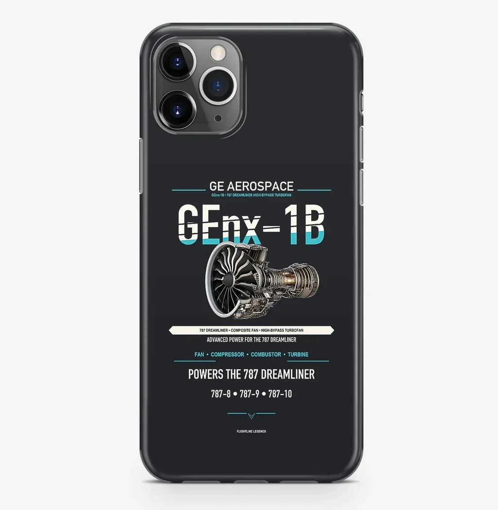 GEnx-1B Case ProMax design on black iphone case promax