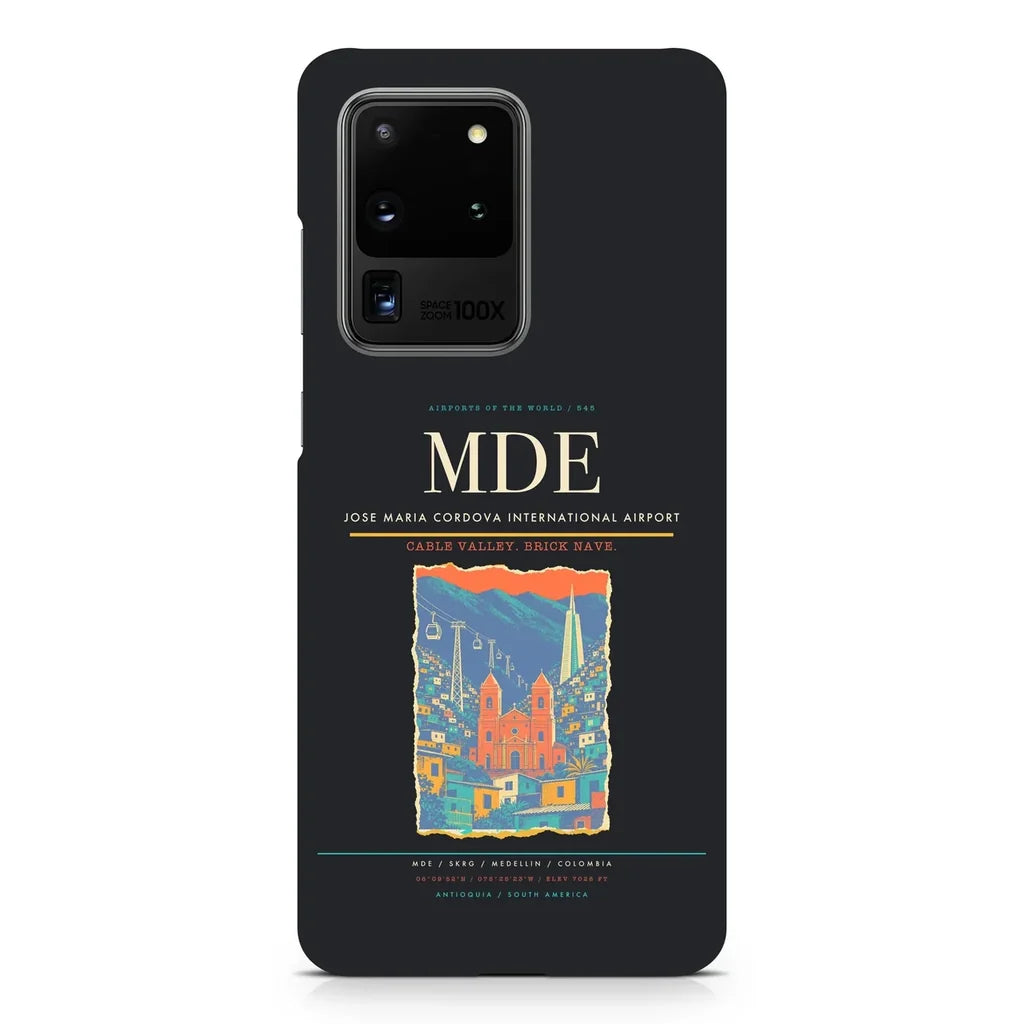 Jose Maria Cordova International Airport MDE Samsung Case - Black