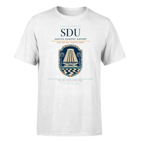 Single-Side Printing — Santos Dumont Airport (SDU) Double-Side T-Shirt