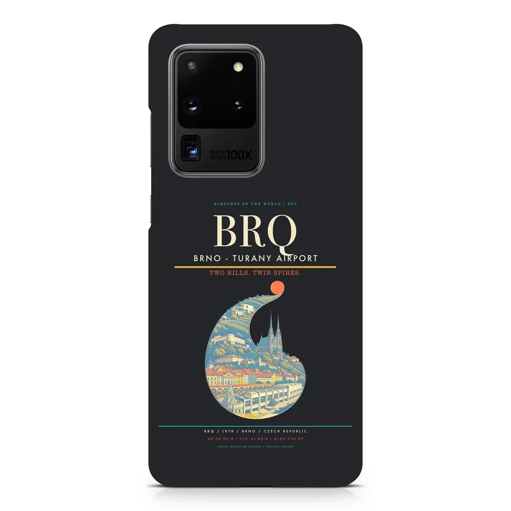 Brno - Turany Airport BRQ Samsung Case - Black