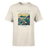 Thumbnail for VINTAGE G4293 - The Cave Of Winds Survey - Premium T-Shirt design on beige premium t shirt