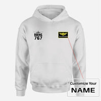Thumbnail for Customisable Boeing 767 Hoodie - view 19