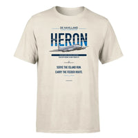 Thumbnail for de Havilland DH.114 Heron 2D design on beige single side