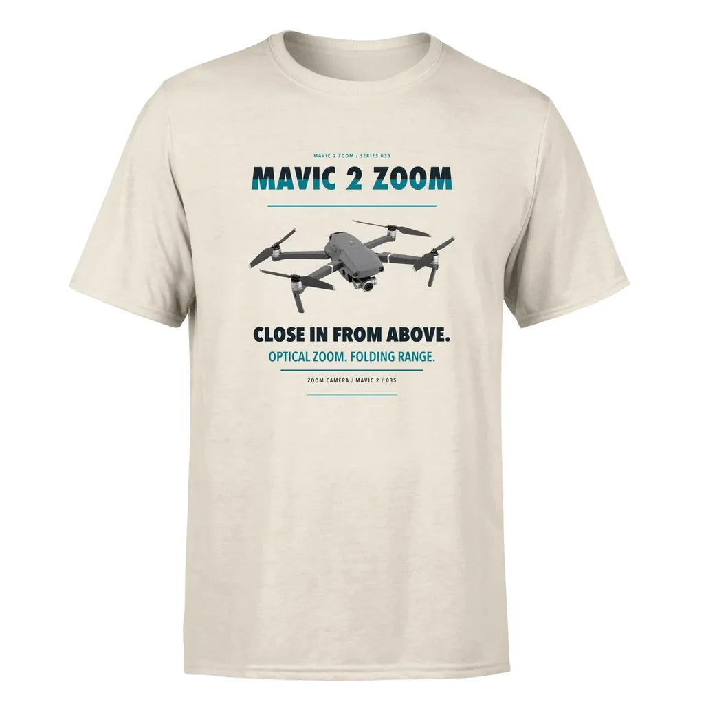 DJI Mavic 2 Zoom design on beige single side