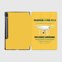Thumbnail for DJI Phantom 4 Pro V2.0 design on yellow samsung tablet tablet case