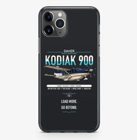 Thumbnail for Daher Kodiak 900 design on black magsafe iphone case, for iPhone Pro Max
