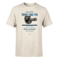 Thumbnail for Trent 1000 TEN design on beige single side