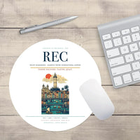 Thumbnail for Recife Guararapes (REC) design on white round mouse pad