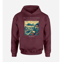 Thumbnail for VINTAGE G4293 - The Cave Of Winds Survey - Premium Hoodie design on darkred premium