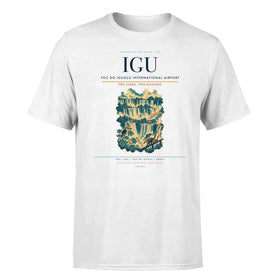 Single-Side Printing — Foz do Iguaçu International Airport (IGU) Double-Side T-Shirt