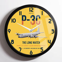 Thumbnail for P-3C Orion design on yellow framed wall clock