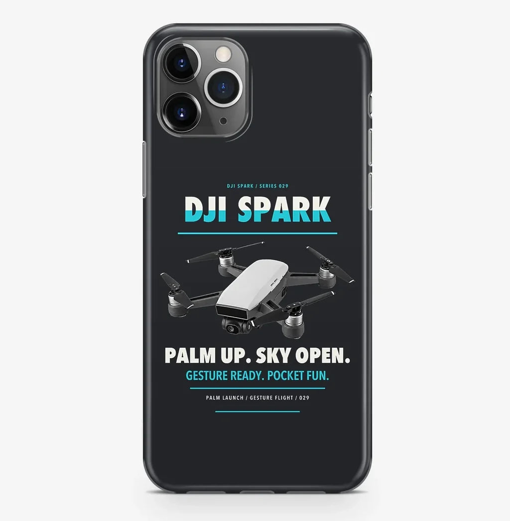 DJI Spark Case ProMax design on black iphone case promax