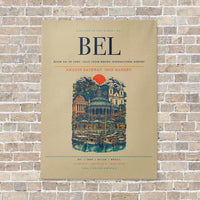Thumbnail for Belem Val de Cans - Julio Cezar Ribeiro International Airport BEL - Canvas No Frame - Beige