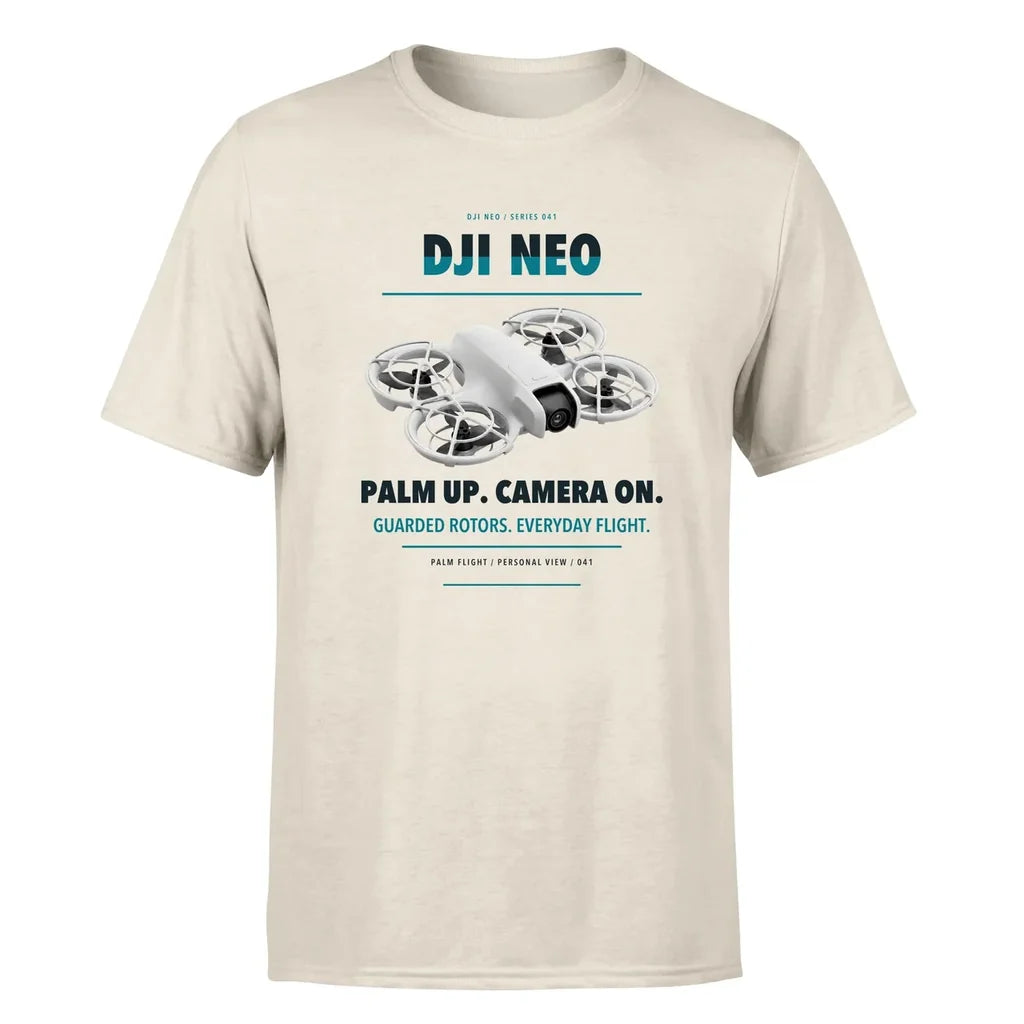 DJI Neo design on beige single side
