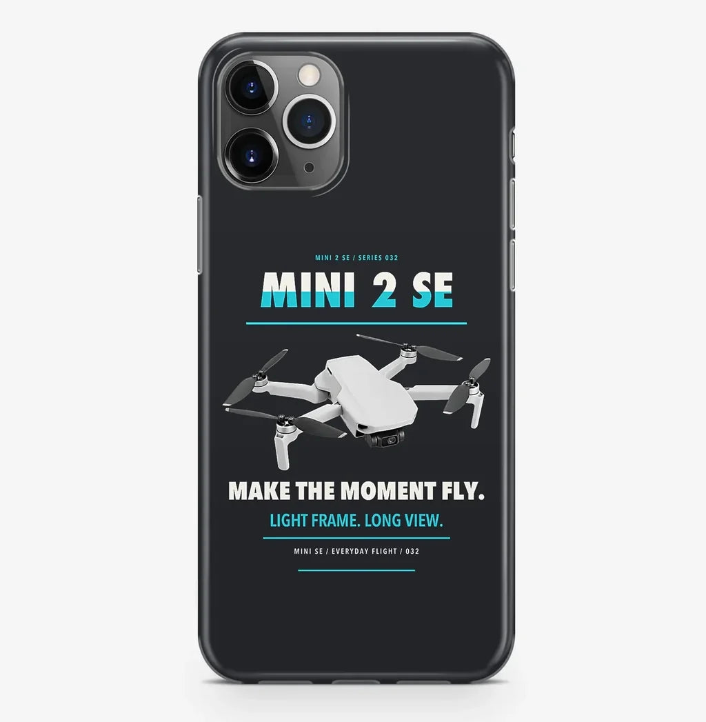 DJI Mini 2 SE Case ProMax design on black iphone case promax