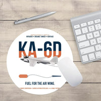 Thumbnail for KA-6D Intruder design on white round mouse pad