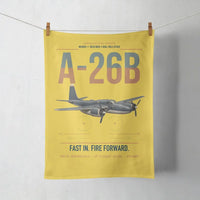 Thumbnail for A-26B Invader design on yellow towel
