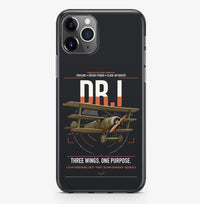 Thumbnail for Fokker Dr.I design on black magsafe iphone case, for iPhone Pro Max
