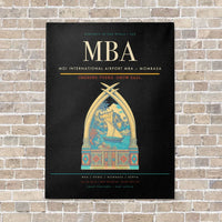 Thumbnail for Moi International Airport MBA — Mombasa vertical canvas print - no frame - black background