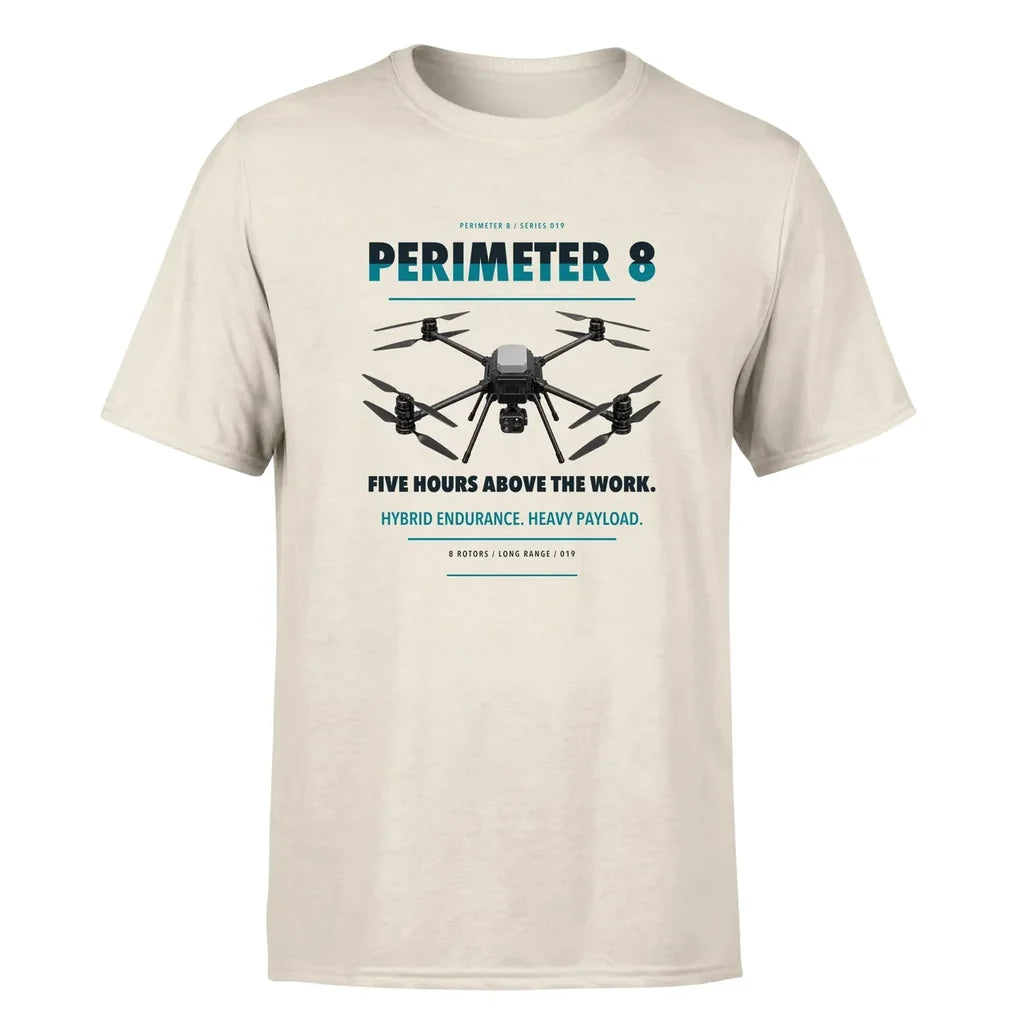 Skyfront Perimeter 8 design on beige single side