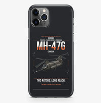 Thumbnail for Boeing MH-47G Chinook design on black magsafe iphone case, for iPhone Pro Max