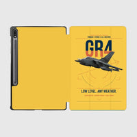 Thumbnail for Panavia Tornado GR4 design on yellow samsung tablet tablet case