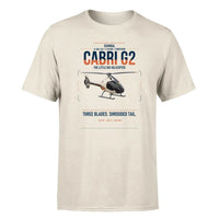 Thumbnail for Guimbal Cabri G2 design on beige t-shirt, single-side print