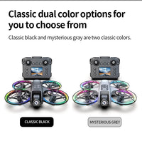 Thumbnail for K200 Brushless Drone: Screen Remote, Optical Flow Positioning & Colorful LED Full-Protection Quadcopter - view 24