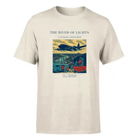 Thumbnail for VINTAGE G4152 - The River Of Lights - Premium T-Shirt design on beige premium t shirt