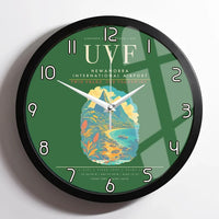 Thumbnail for Hewanorra International Airport UVF Wall-Clock Framed - Green