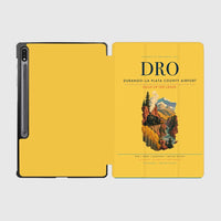 Thumbnail for Durango–La Plata County Airport (DRO) design on yellow samsung tablet tablet case