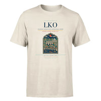 Thumbnail for Lucknow Airport (LKO) Premium T-Shirt Beige