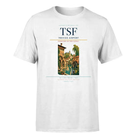 Single-Side Printing — Treviso Airport (TSF) Double-Side T-Shirt