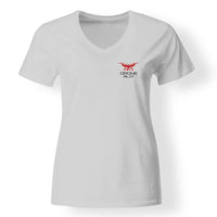 Thumbnail for Drone Pilot Designed Designed V-Neck T-Shirts - view 19